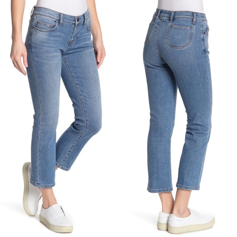 current/elliott The Scooped Ruby Crop Jean